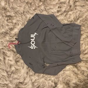 Soulcycle Distressed Hoodie